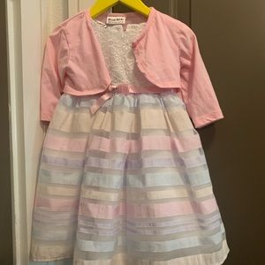 Cute dress with matching sweater